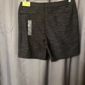 All in Motion Black Flat Front Men's Shorts